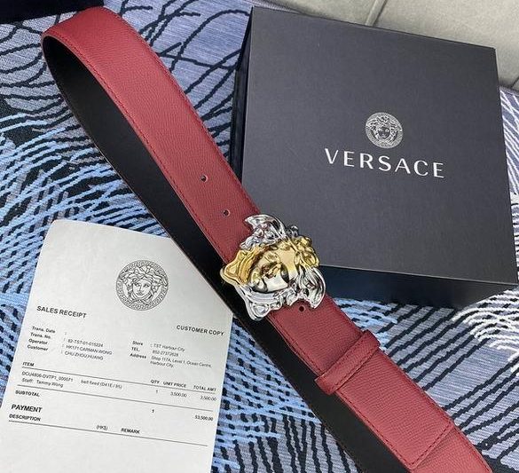 Replica Versace Belt 38mmX95-125cm sj61