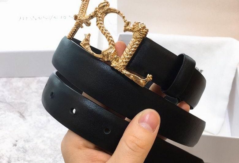 Replica YSL Belt 20mmX95-110cm 7D07