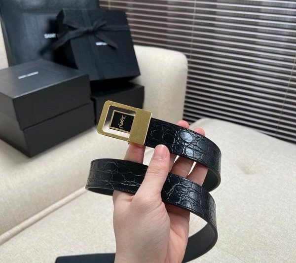 Replica YSL belt 30mm 90-115cm 8L07