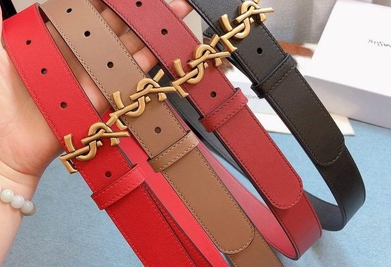 Replica YSL Belt 30mmX95-110cm 7D01