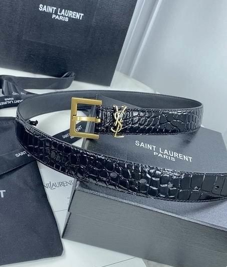 Replica YSL belt 30mmX95-115cm 7D01