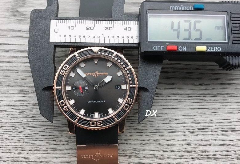 Replica Ulysse Nardin 43.5×15.6mm 2nms28