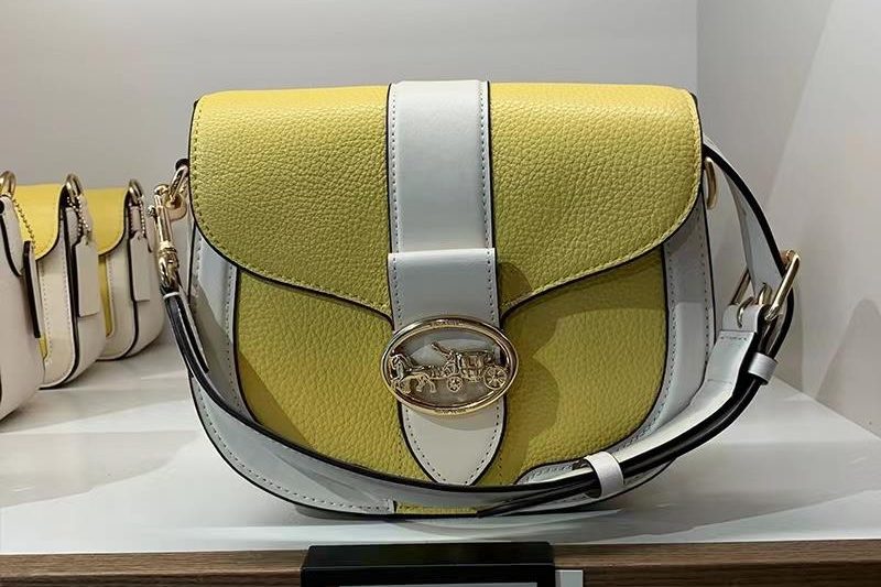 Replica Coach Bags C3596 Georgie Saddle 21×17.5×6.5cm JH01