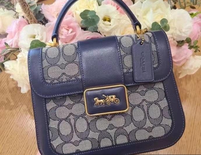 Replica Coach Bags C4820 jacquard 21X17X8cm 5 Colors JH