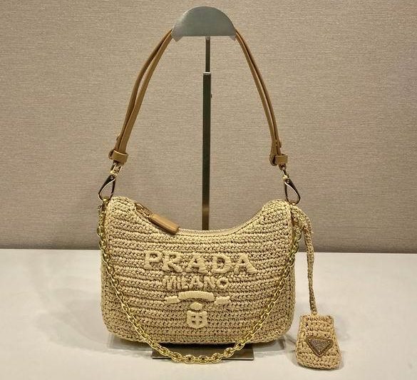 Replica Prada Bags Hobo 1BC204B编织23x17x6.5cm AP