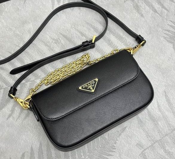Replica Prada Bags 1BD356 4X10.5X20.5cm YG 3colour