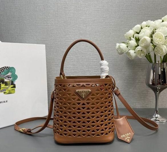 Replica Prada Bags 1BA217 18X17X10.5cm YG 2colour