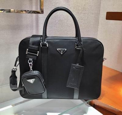 Replica Prada Bags Saffiano Re-Nylon 2VE871 36x28x7cm ap 39