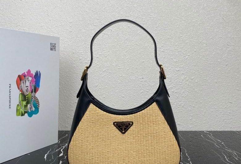 Replica Prada Bags 1BC179 27X19X5cm YG 2colour