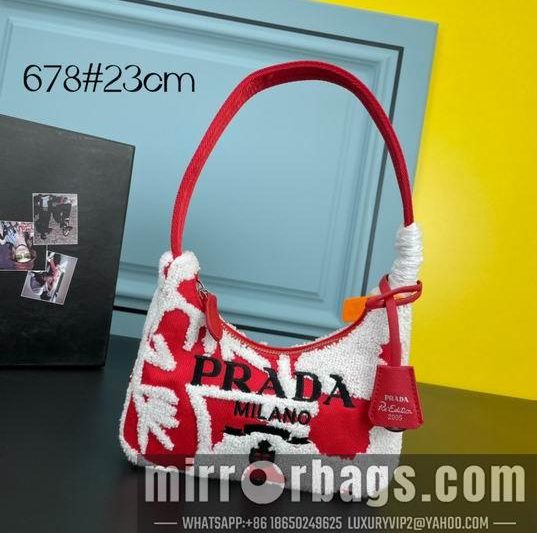Replica Prada Bags Prada Hobo 1BH678 23x17x6cm ww