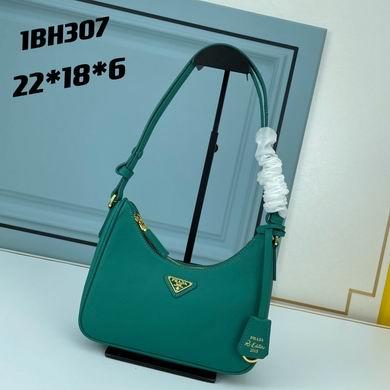 Replica Prada Bags hobo 1BH307 22X18X6cm YW