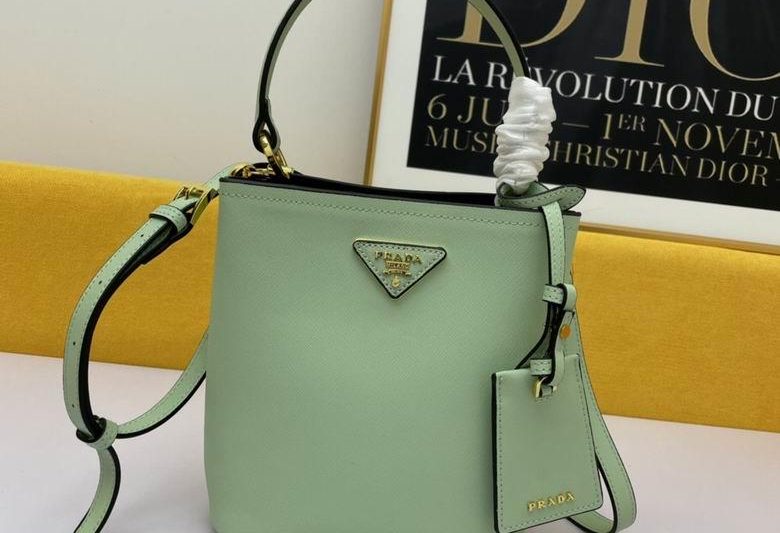 Replica Prada Bags WW1BA219绿 21X11X18