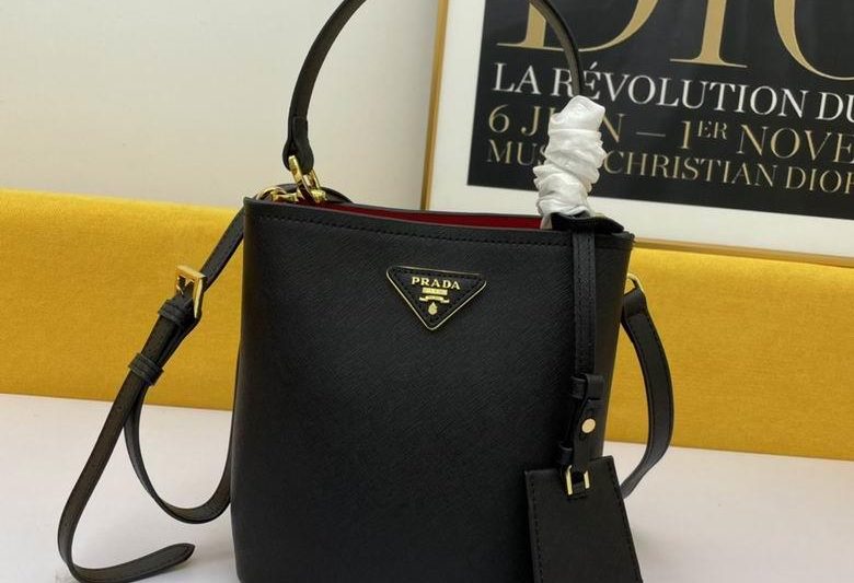 Replica Prada Bags WW1BA219黑 21X11X18