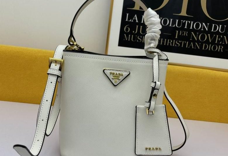 Replica Prada Bags WW1BA219白 21X11X18