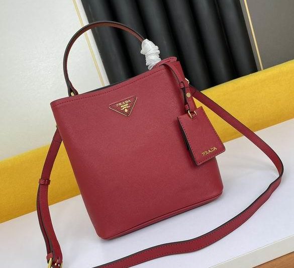 Replica Prada Bags WW1BA213红 23X13X22