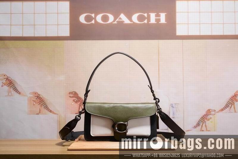 Replica Coach Bags （XXL）75799 white with green