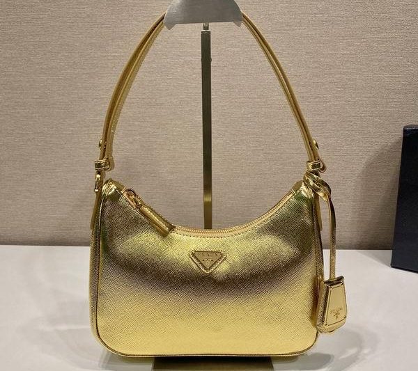 Replica Prada Bags Prada hobo 1BC204B金23x17x6.5cm AP