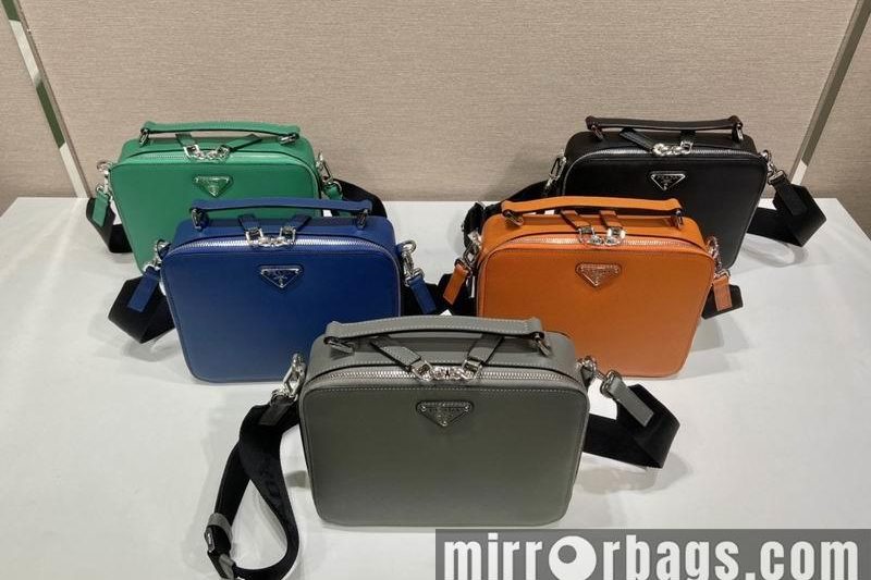 Replica Prada Bags Brique Saffiano 2VH069 22x16x6cm ap