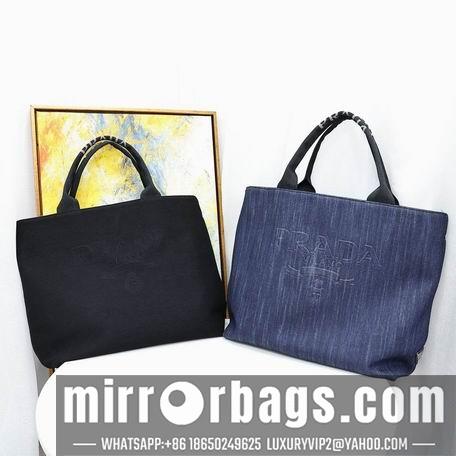 Replica Prada Bags Prada洗水牛仔 38.5x16x45cm zy