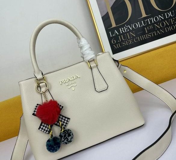 Replica Prada Bags WW5005白  30X22X13
