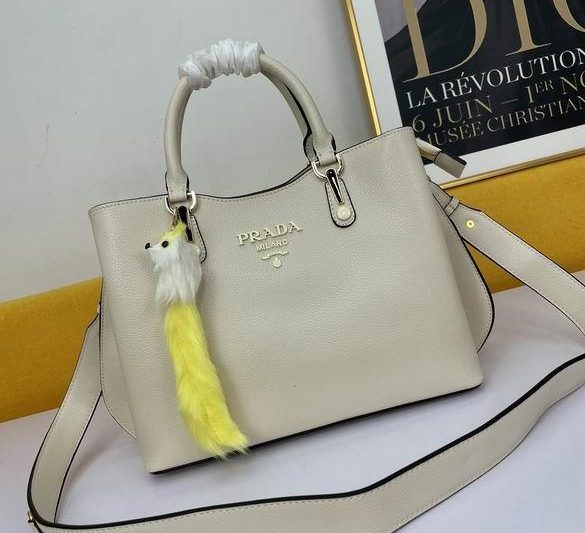 Replica Prada Bags WW5002白 30X22X13