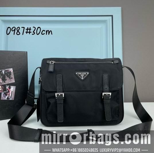 Replica Prada Bags Parda 0987 30x24x11cm ww
