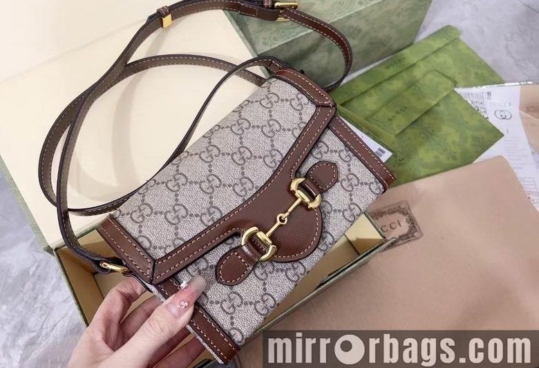 Replica Gucci Bags 1:1 GG Horsebit 699096 18cm ww