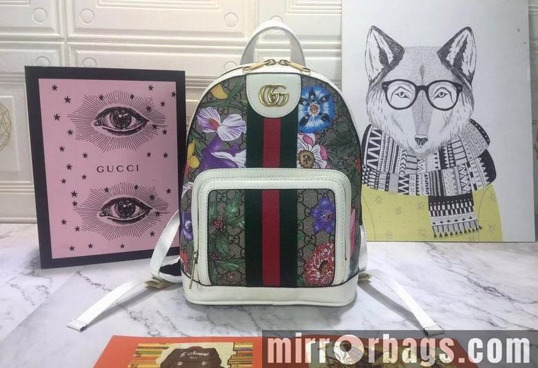 Replica Gucci Bags 1:1 WD547965花草白 22X29X14