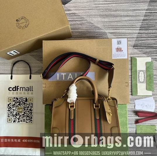 Replica Gucci Bags 1:1 Gucci 715772棕 27x18x14cm CN