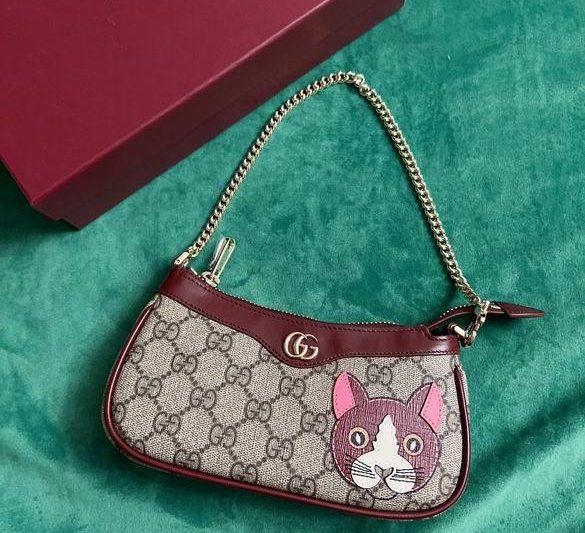 Replica Gucci Bags 1:1 818763 19X10X3.5cm DF