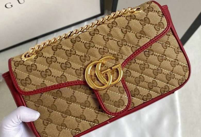 Replica Gucci Bags 1:1 443497 26X15X7cm DF 2colour
