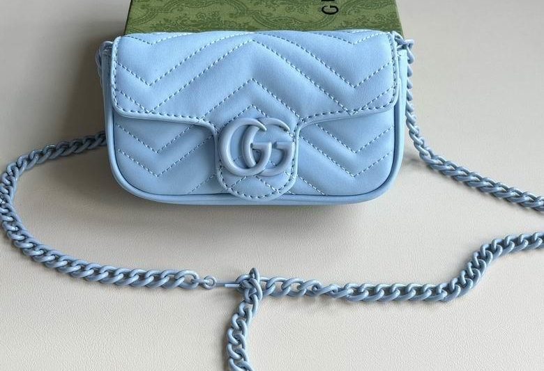 Replica Gucci Bags 1:1 699757 16.5X9.5X4.5cm DF 4colour
