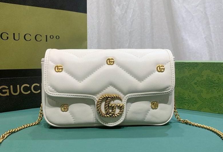 Replica Gucci Bags 1:1 768293 12X21X5cm DF 2colour