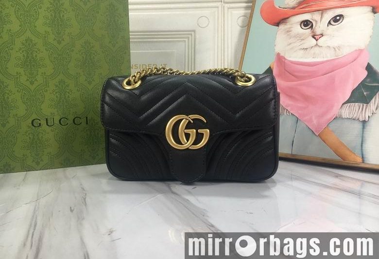 Replica Gucci Bags 1:1 446744 22X6X13cm DF 2colour