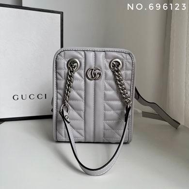 Replica Gucci Bags 1:1 696123 16X19X7cm DF 3colour