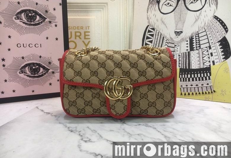Replica Gucci Bags 1:1 WD446744 22X13X6