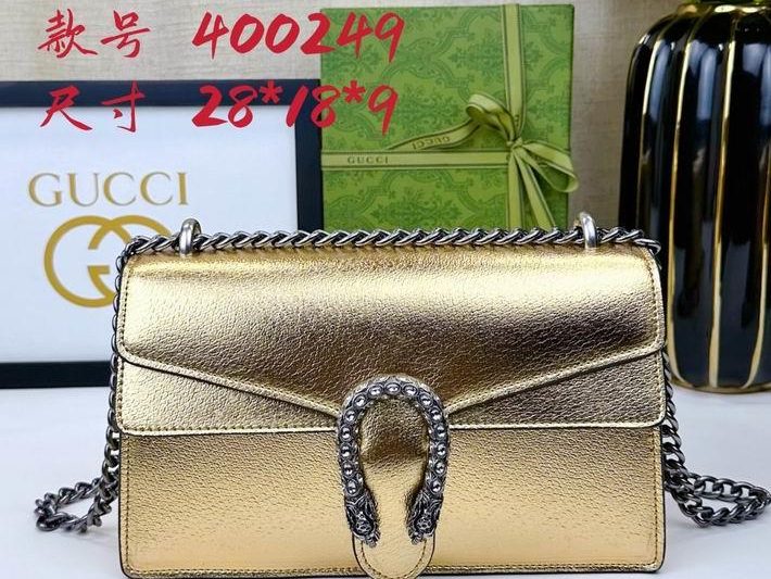 Replica Gucci Bags 1:1 400249 28X18X9cm DF 2colour