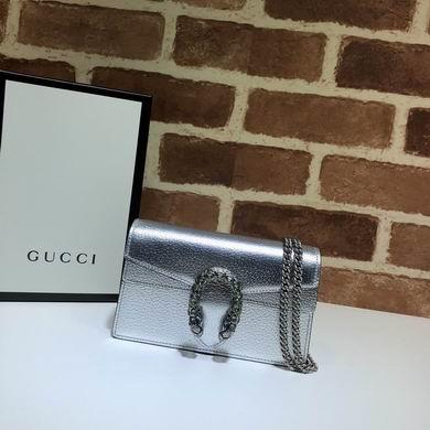Replica Gucci Bags 1:1 WD476432银色 16.5X10X4.5