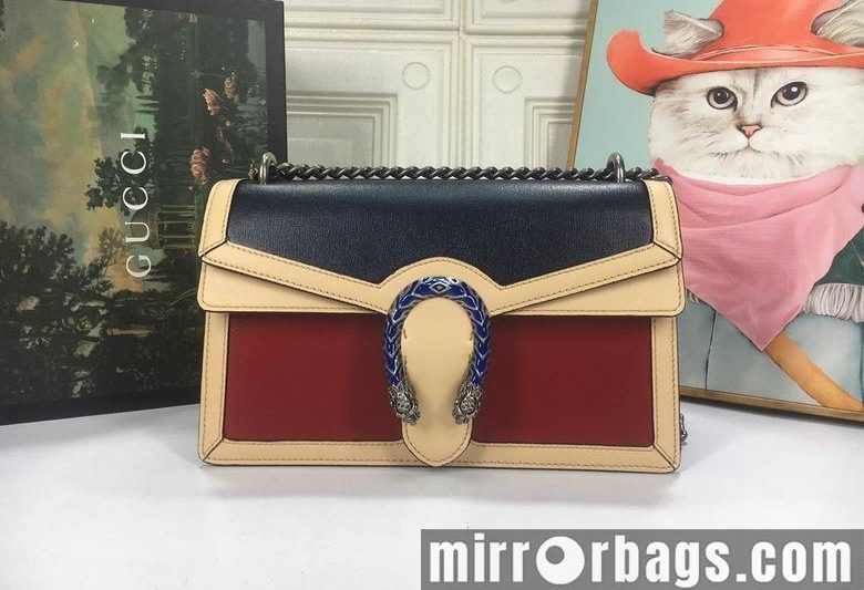 Replica Gucci Bags 1:1 WD400249红蓝杏 28X18X9