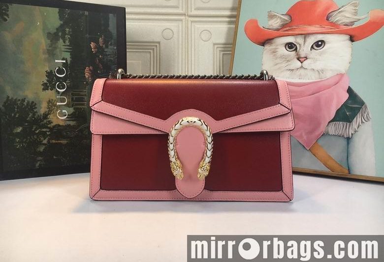 Replica Gucci Bags 1:1 WD400249红粉 28X18X9