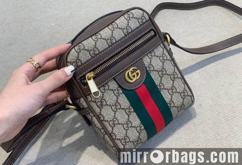 Replica Gucci Bags 1:1 Ophidia 598127 14.5X18X6cm DF 2colour