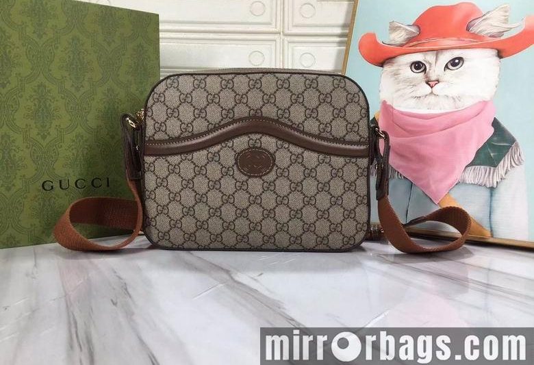 Replica Gucci Bags 1:1 WD675891啡棕 25.5X20X6