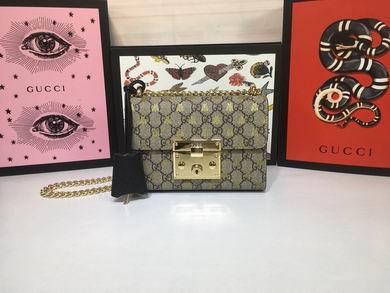 Replica Gucci Bags 1:1 padlock 409487 20X12.5X8cm DF