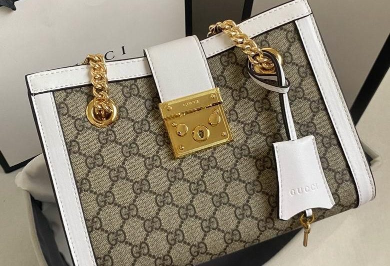 Replica Gucci Bags 1:1 WD498156白 26X18X10