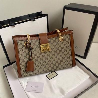 Replica Gucci Bags 1:1 WD479197棕 35X24X15