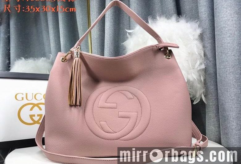Replica Gucci Bags 1:1 WD408825裸粉 35X30X15