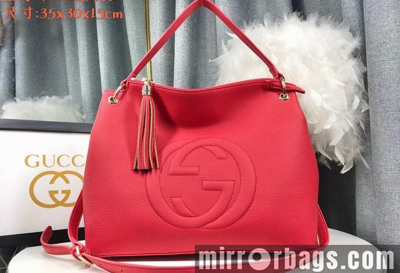 Replica Gucci Bags 1:1 WD408825红色 35X30X15