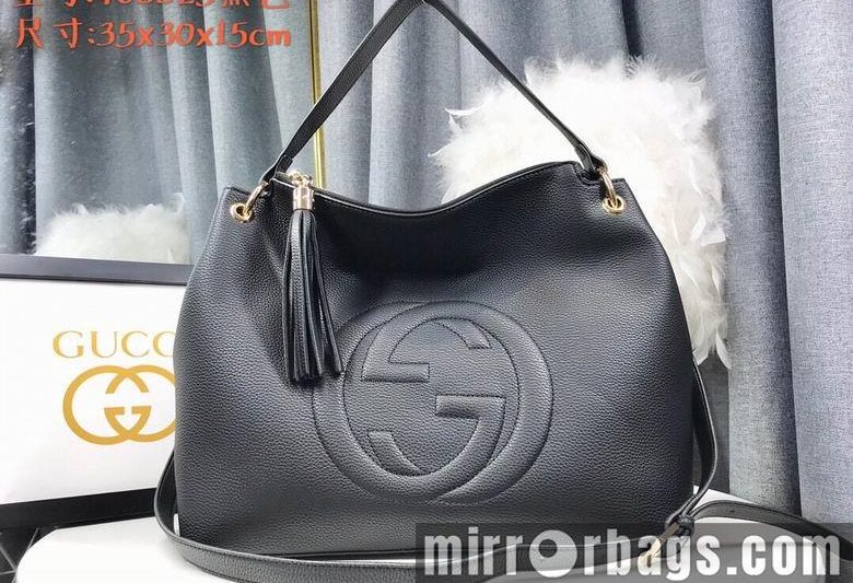 Replica Gucci Bags 1:1 WD408825黑色 35X30X15