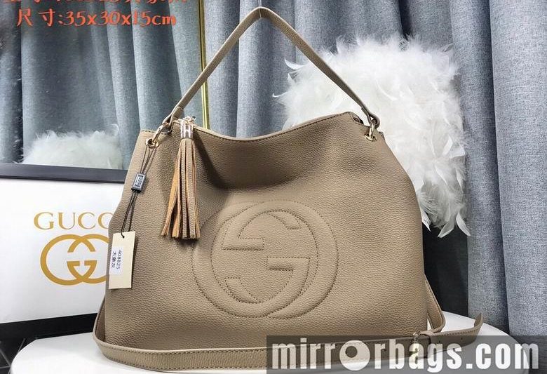Replica Gucci Bags 1:1 WD408825大象灰 35X30X15