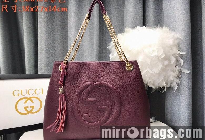 Replica Gucci Bags 1:1 WD308982紫色 38X27X14